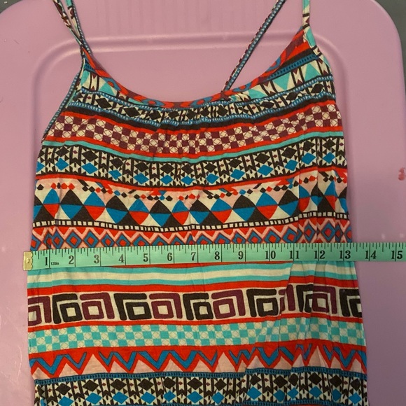 Aztec Print Y2K Tank Top - Picture 4 of 5